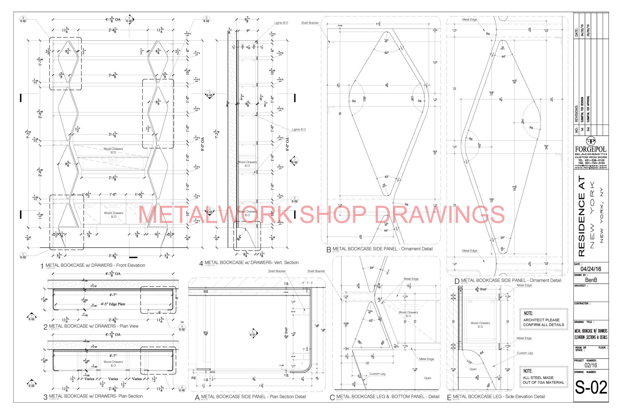 Steel Shop Drawings Services - Structural Steel Shop Drawings Services