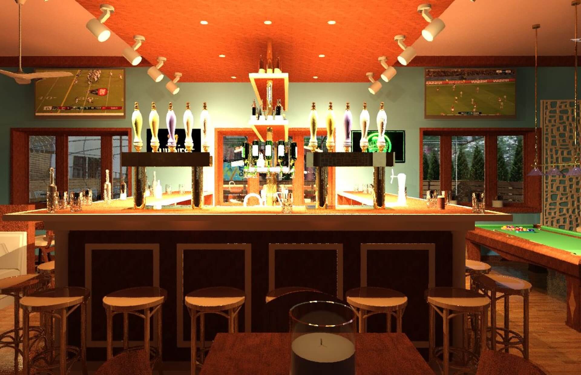 revit commercial renderings