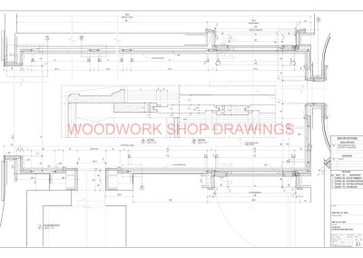 Stair Hall - Plan and Elevations